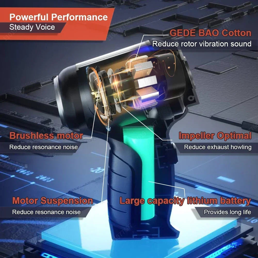 Wireless Portable Vacuum Cleaner 